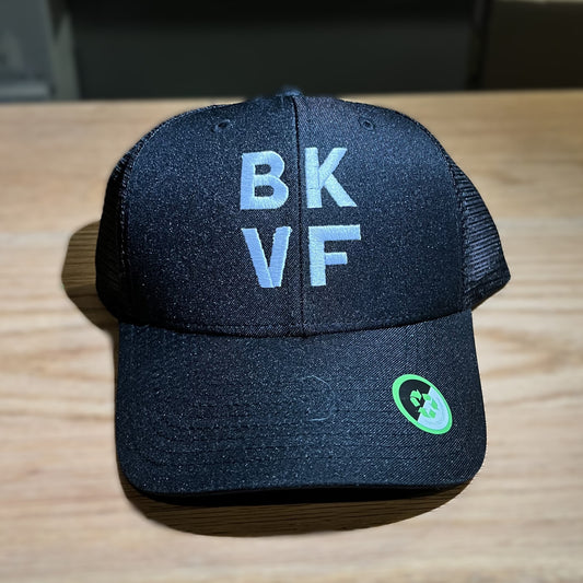 Black Embroidered Logo Hat